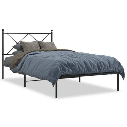 Metal bed frame without - metal,