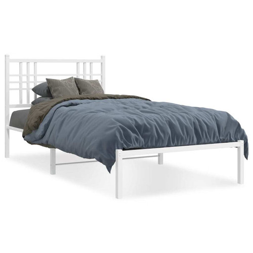 Metal bed frame without - metal,