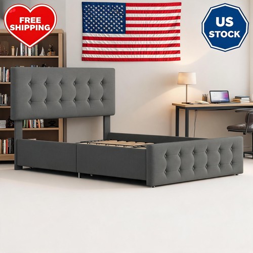 Bed frame with - frame,
