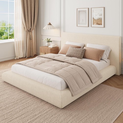 K size bed frame with - /q,