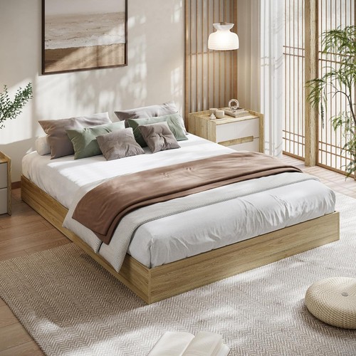 Bed frame without headboard - without,