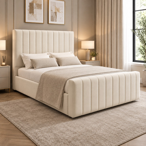 Luxury line panel - line, bed