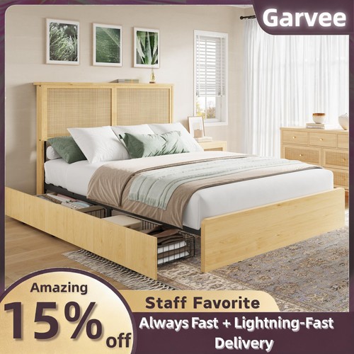 Led headboard bed frame - led,