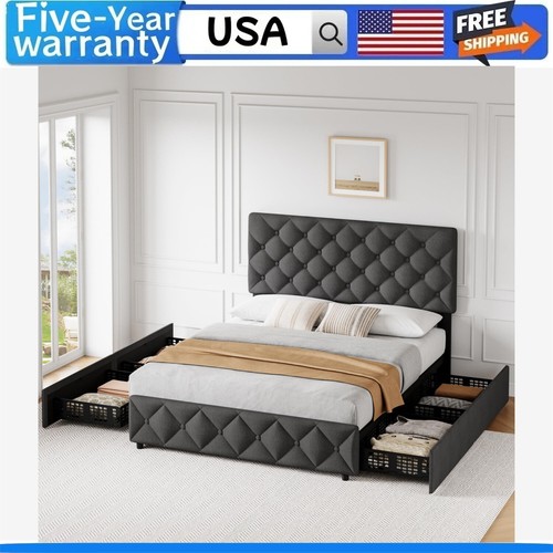Full size bed - ✅full, 4
