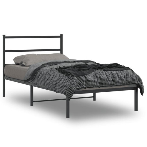 Metal bed frame without - metal,