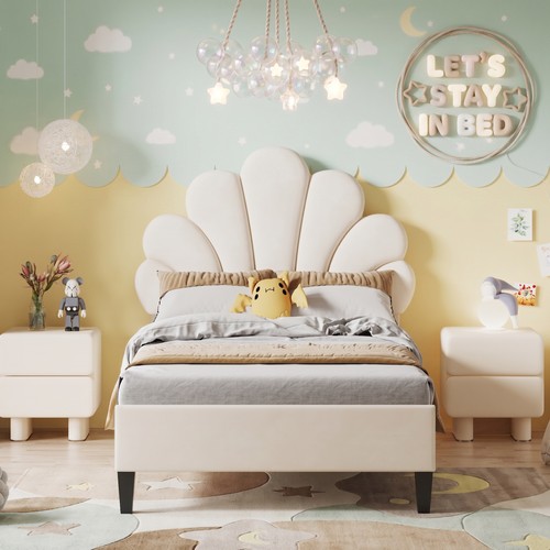 Child single padded bed - child's,