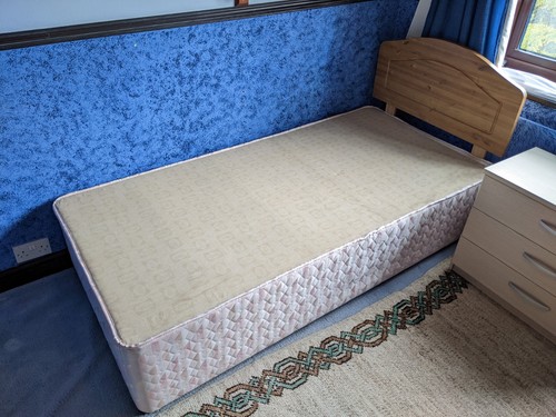 Single bed divan base - divan,